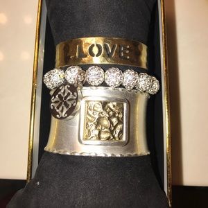 Rustic cuff bracelets